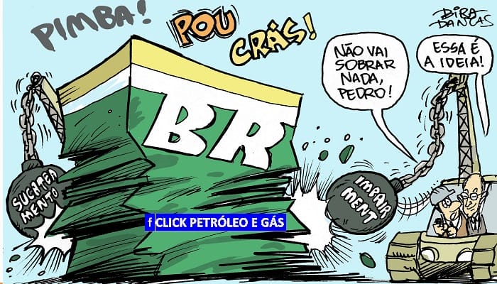 desvalorizaçãp da Petrobras