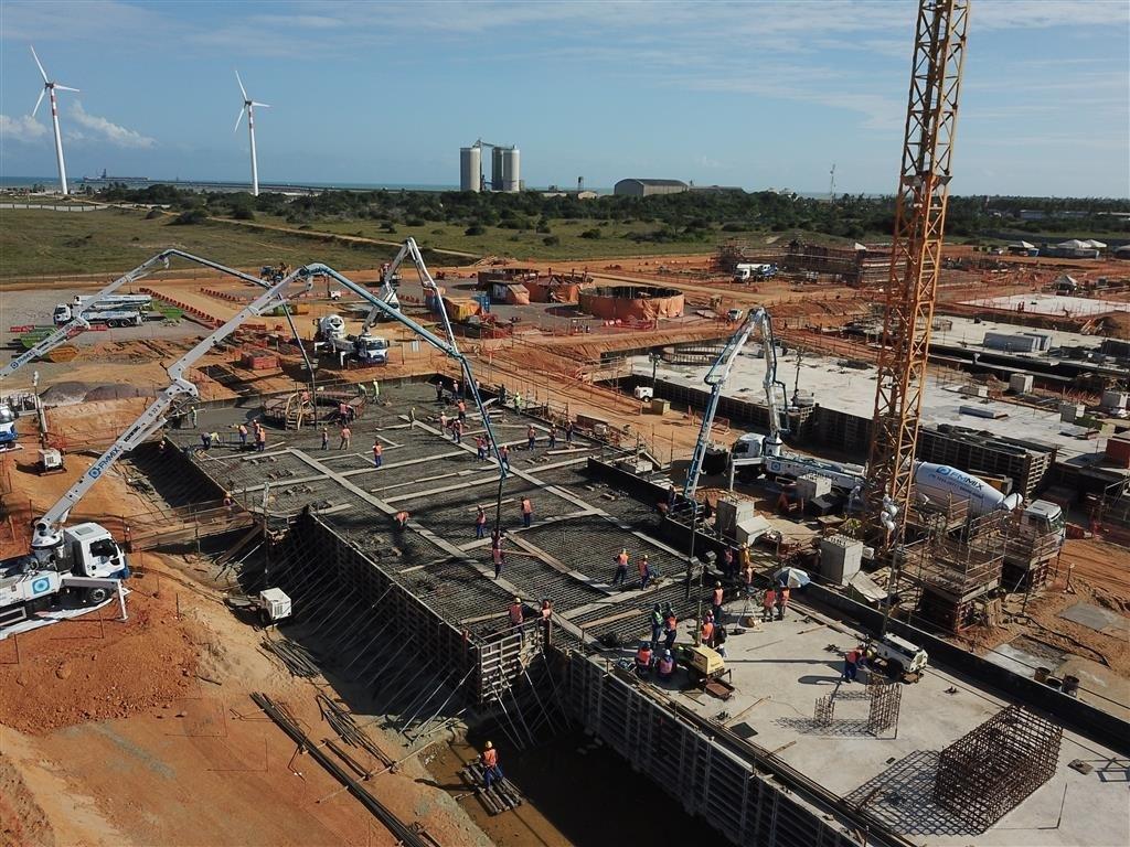construção de termoelétrica na UTE