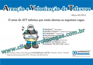 Alphatec with offshore vacancies