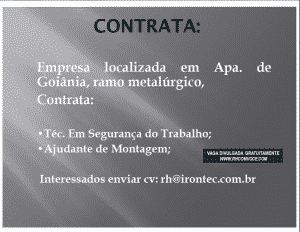 Irontec hires professionals for Goiânia