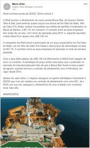 Shell hires drillship from Queiroz Galvão