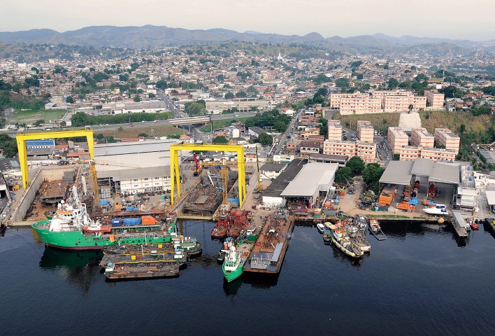 navio e estaleiro são miguel obras rio