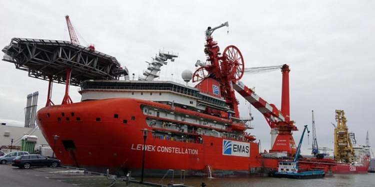 saipem embarcação contrato