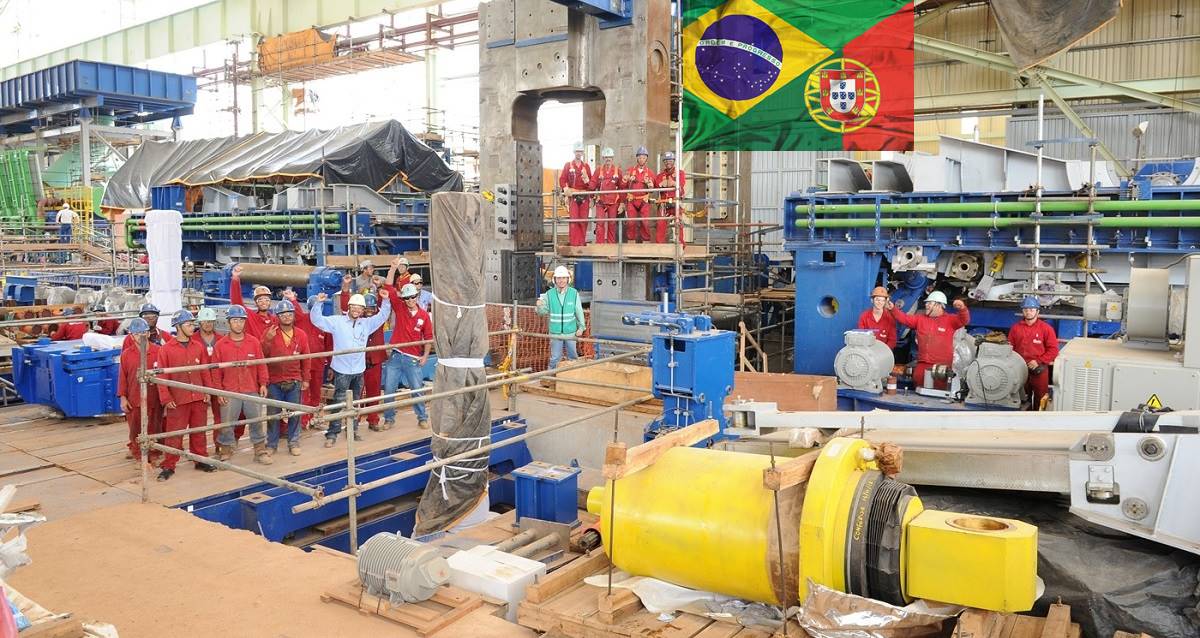Portugal Brasil empregos industria