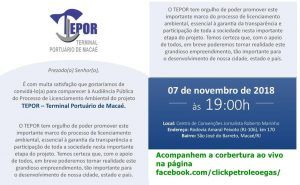 Macaé Port Construction Public Hearing