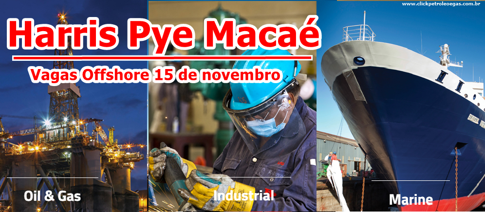 Harris Pye Vagas Offshore Macaé