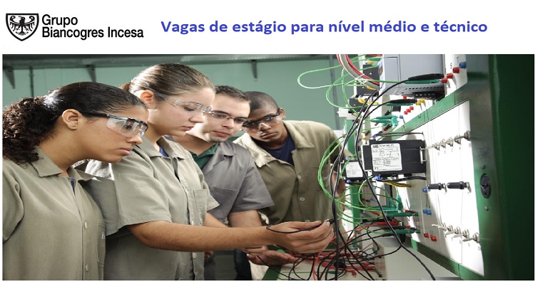 vagas de estágio BIANCOGRESS