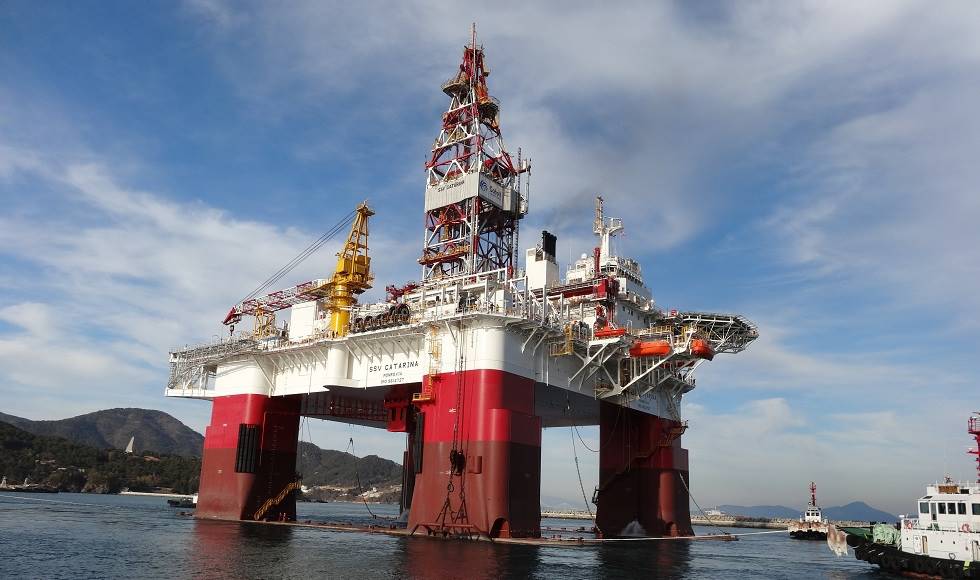 SSV Catarina Petroserv ENI sonda Perfuração