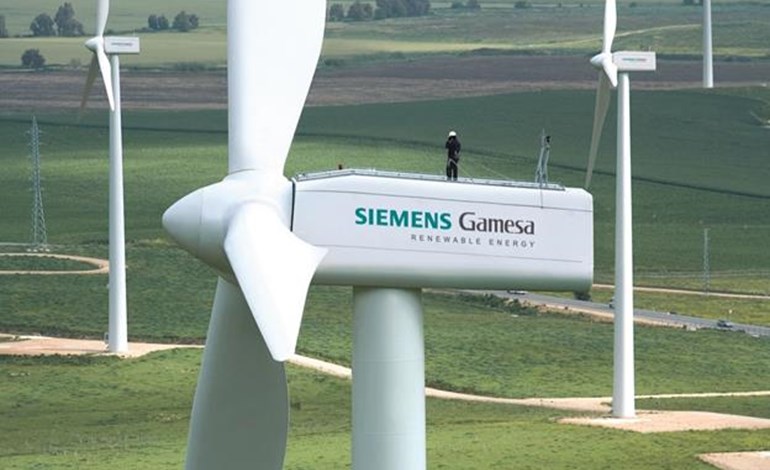 Siemens contrato eólico turbina emprego