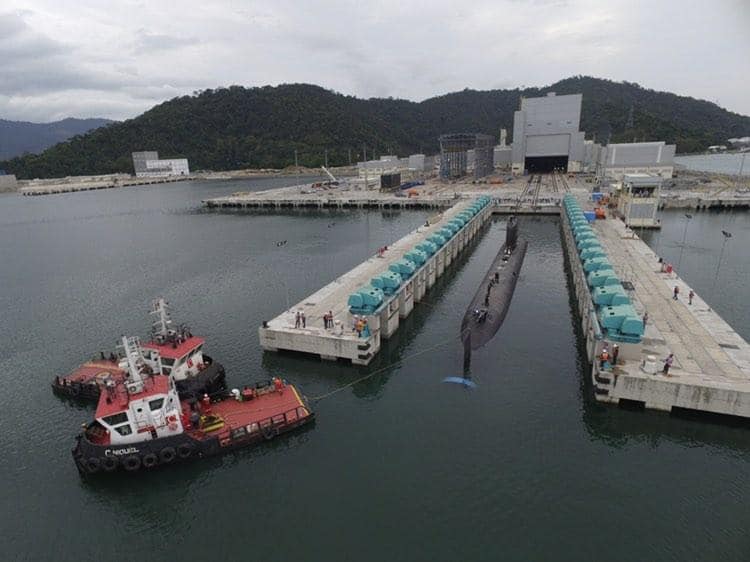 Rio de Janeiro os testes submarino PROSUB