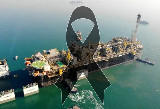 Petrobras P-70 acidente feridos E MORTOS