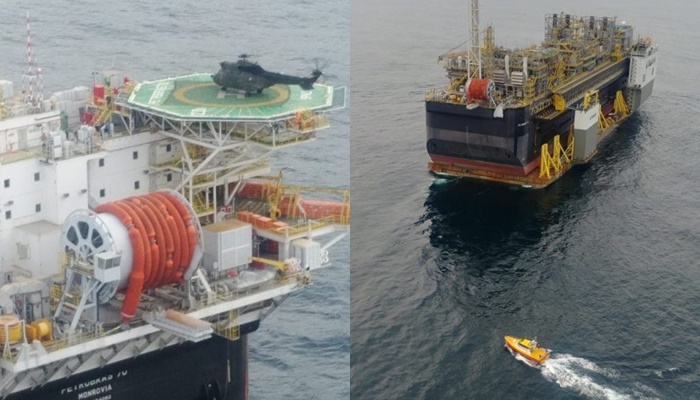 Petrobras acidente resgate