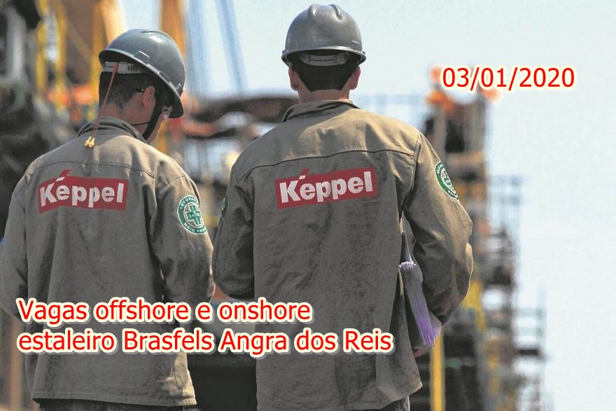 vagas de emprego offshore e onshore estaleiro Brasfels