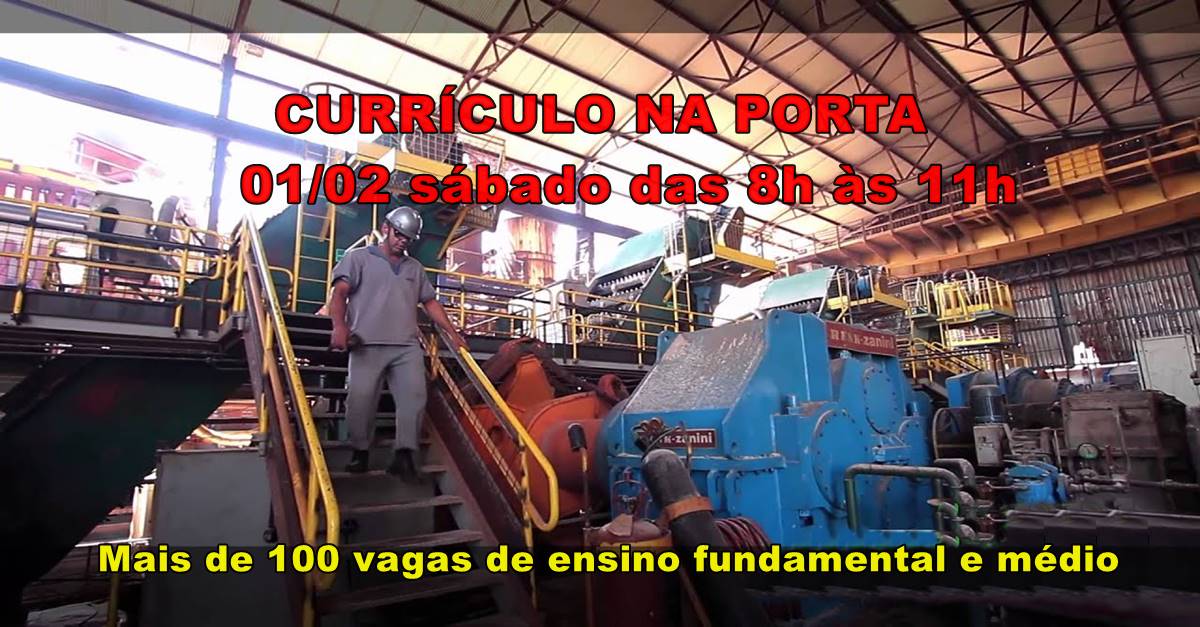 Gigantesco processo seletivo com mais de 100 vagas de ensino fundamental e médio para trabalhar em usina em SP