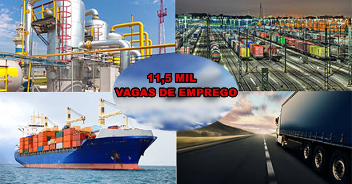 11,5 mil vagas de emprego para atender demanda em obras de construção civil em rodovias, ferrovias e gasodutos em MG e ES