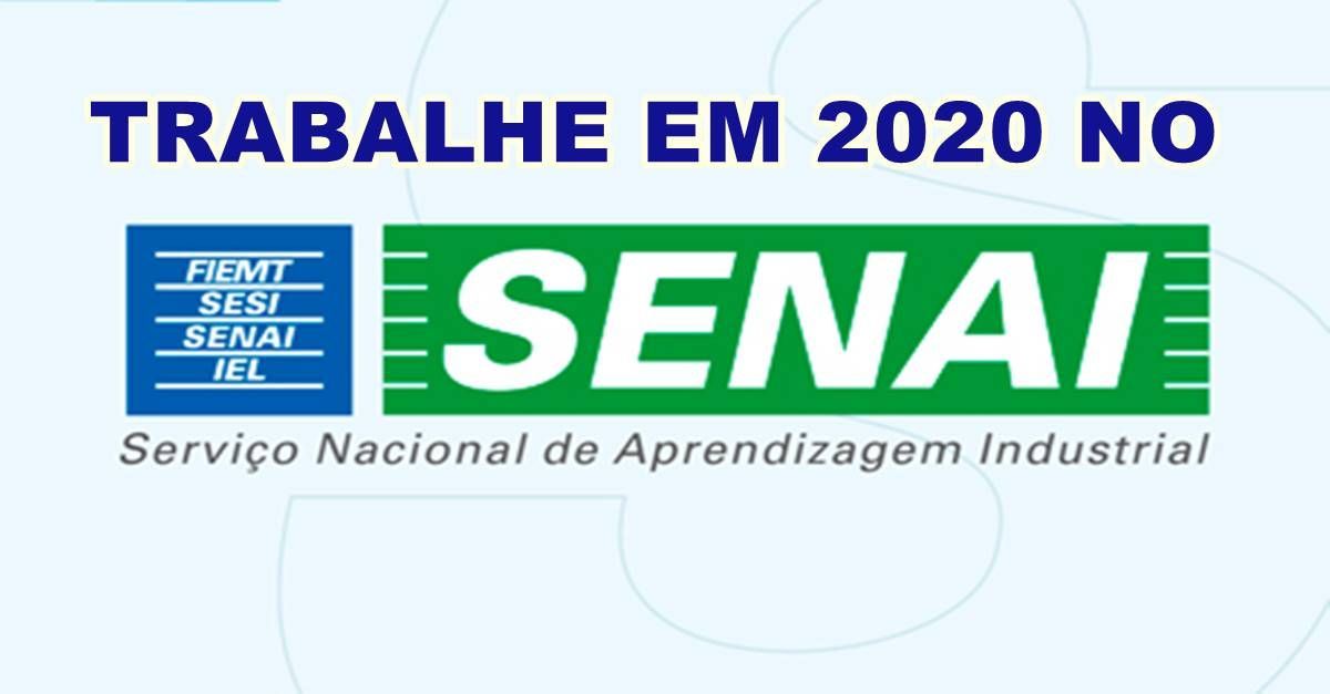 Concurso SENAI abre vagas de ensino médio e superior; salários de até R$6.973,86