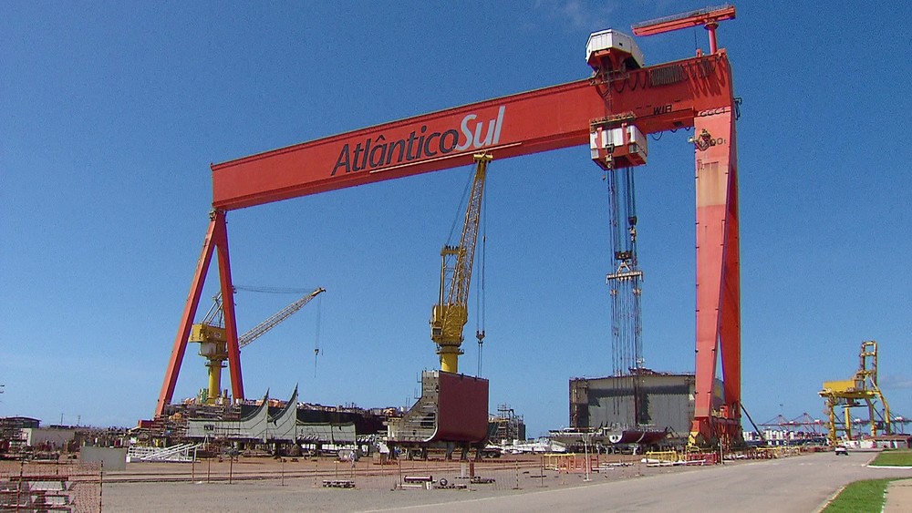 Estaleiro Atlântico Sul tem pedido de recuperação judicial aprovado pela justiça