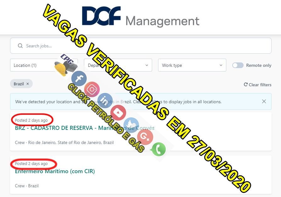 DOF Subsea Job Openings Rio de Janeiro