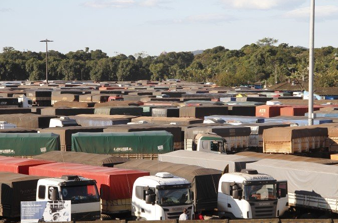 caminhões, transporte de cargas, coronavírus