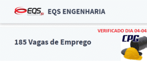 EQS engineering, vacancies, employment, civil construction
