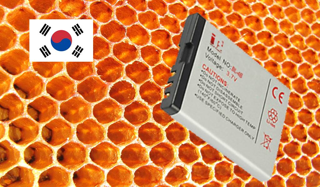 Coreanos Bateria Celulares Lítio Ion