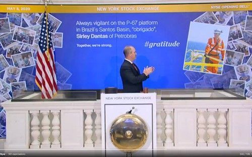 Petrobras é reconhecida pela bolsa de NY por atuação segura durante pandemia