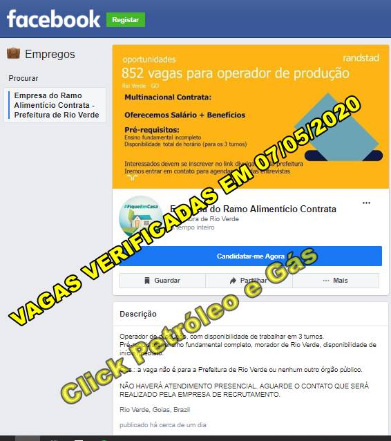 Multinational opens 852 job vacancies for elementary education as Production Operator, today May 7