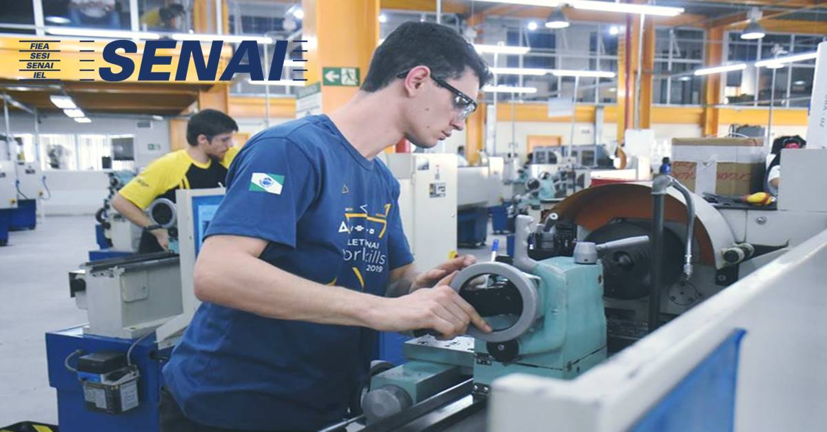 SENAI abre 26 mil vagas em cursos gratuitos de capacitação na construção civil, indústria, tecnologia entre outras
