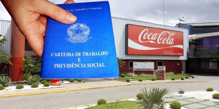 Coca- Cola contrata ajudantes, técnicos, motoristas, assistentes e mais profissionais neste dia, 08 de junho.