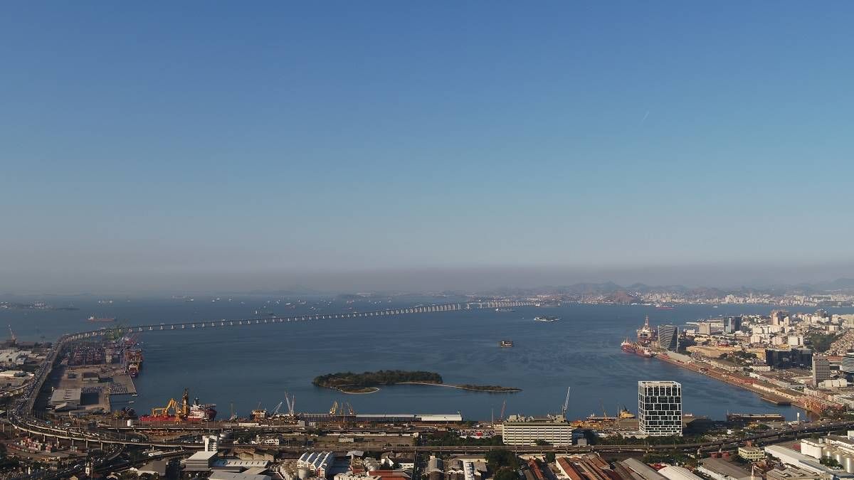 CDRJ Porto do Rio de Janeiro Exportações Ferro Trigo