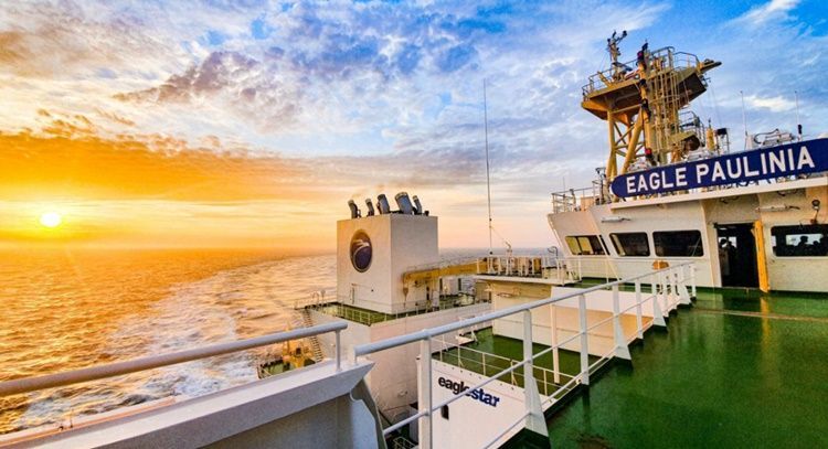 Navio-tanque fretado pela Petrobras é entregue pela AET e já está rumo ao Rio de Janeiro para iniciar suas operações