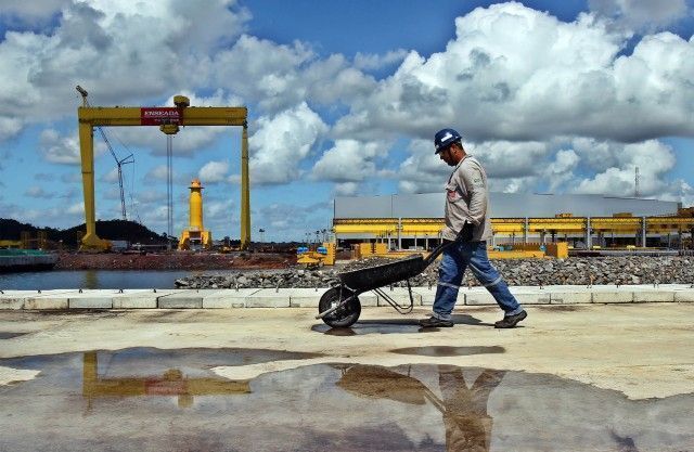 Estaleiro Enseada Indústria Naval, da Bahia, vai gerar muitas vagas de emprego para a construção de dois navios de grande porte