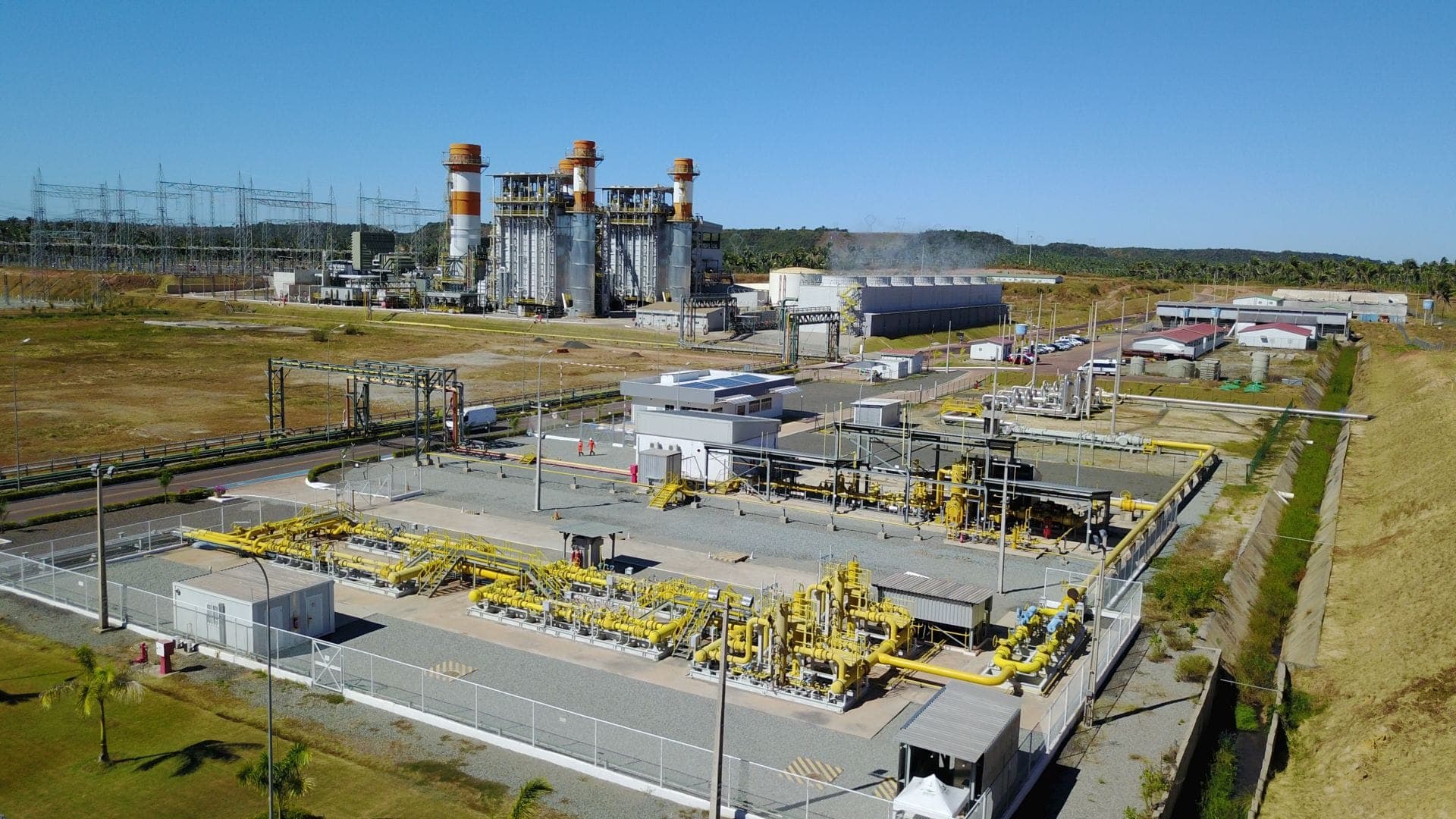 Eneva obras Campo de Azulão e Usina Termelétrica Jaguatirica II