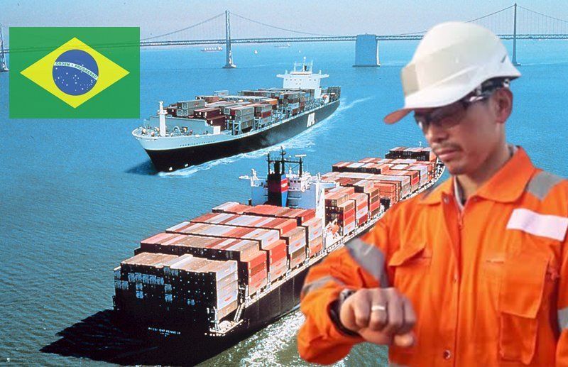 Brasil cabotagem navios empregos BR do Mar