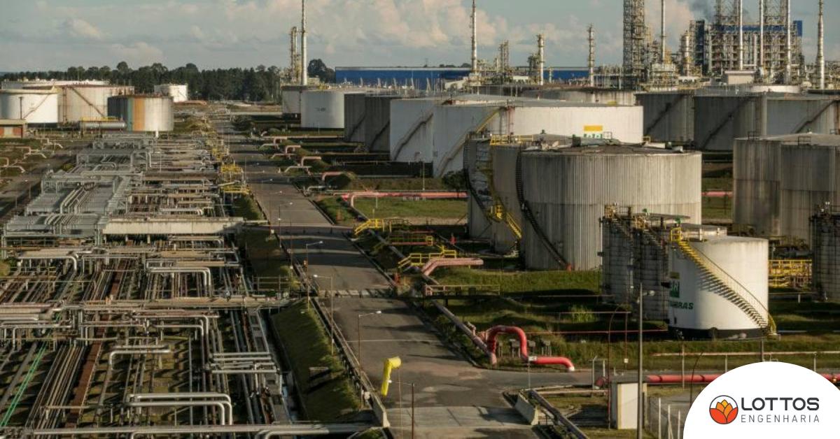 refinaria da Petrobras repar lottus engenharia