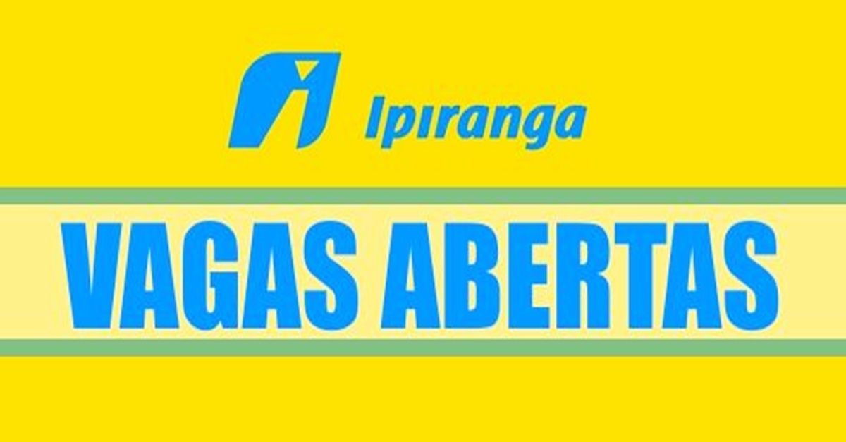 VAGAS; RJ; Petróleo; Ipiranga; sem experiência