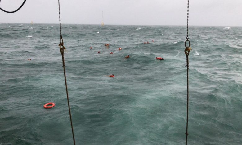 Navio - tripulantes - acidente