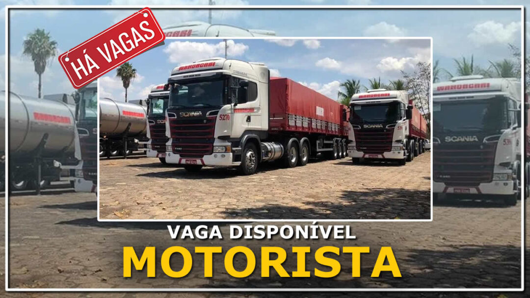 Vagas de emprego - Potencial Petróleo - motoristas
