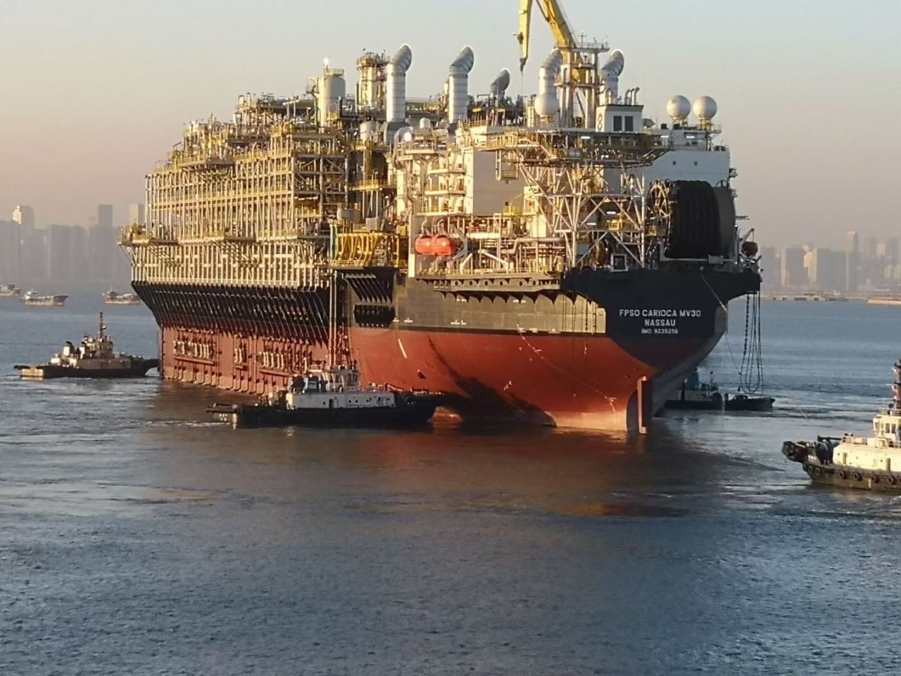 Modec MV30 FPSO Carioca Petrobras 1 estaleiro China