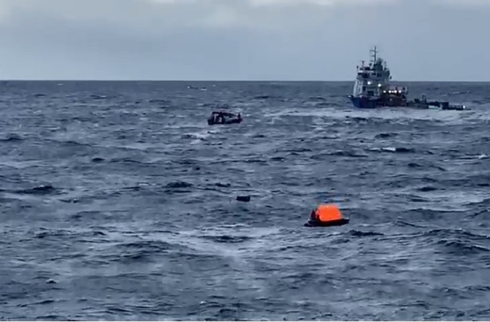 Navio afunda Bacia de Campos Naufrágio MV Carmen OceanPact Plataforma