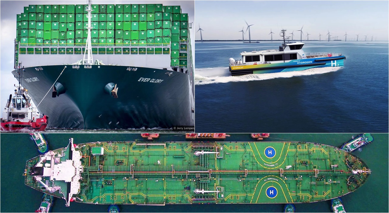 Combustível Hidrogênio Navio Embarcação Gases de Efeito Estufa