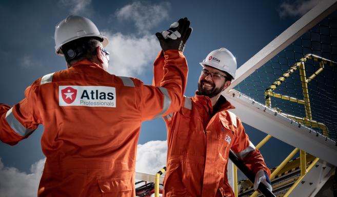 Emprego, offshore, Atlas