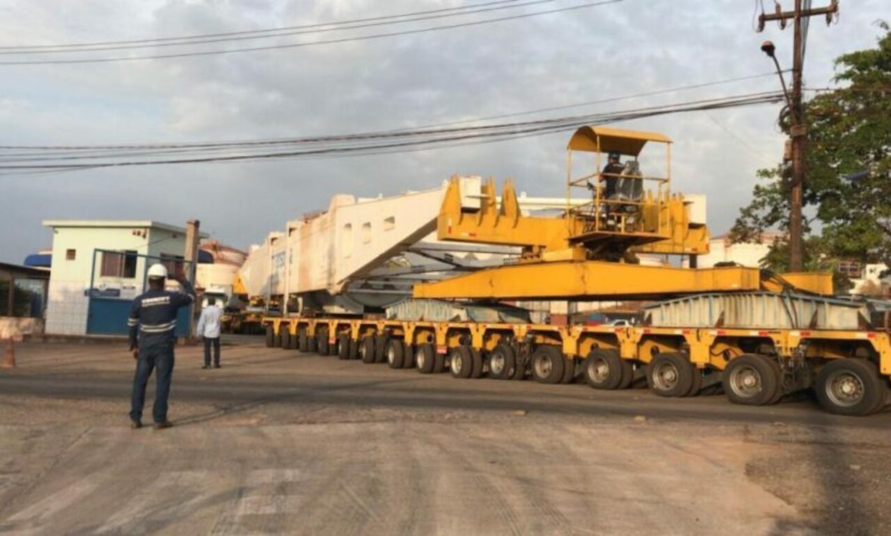 Turbina - Eneva - complexo termelétrico