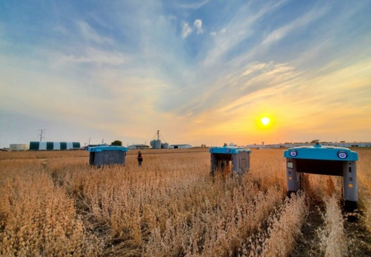 Robô - energia solar - agricultura