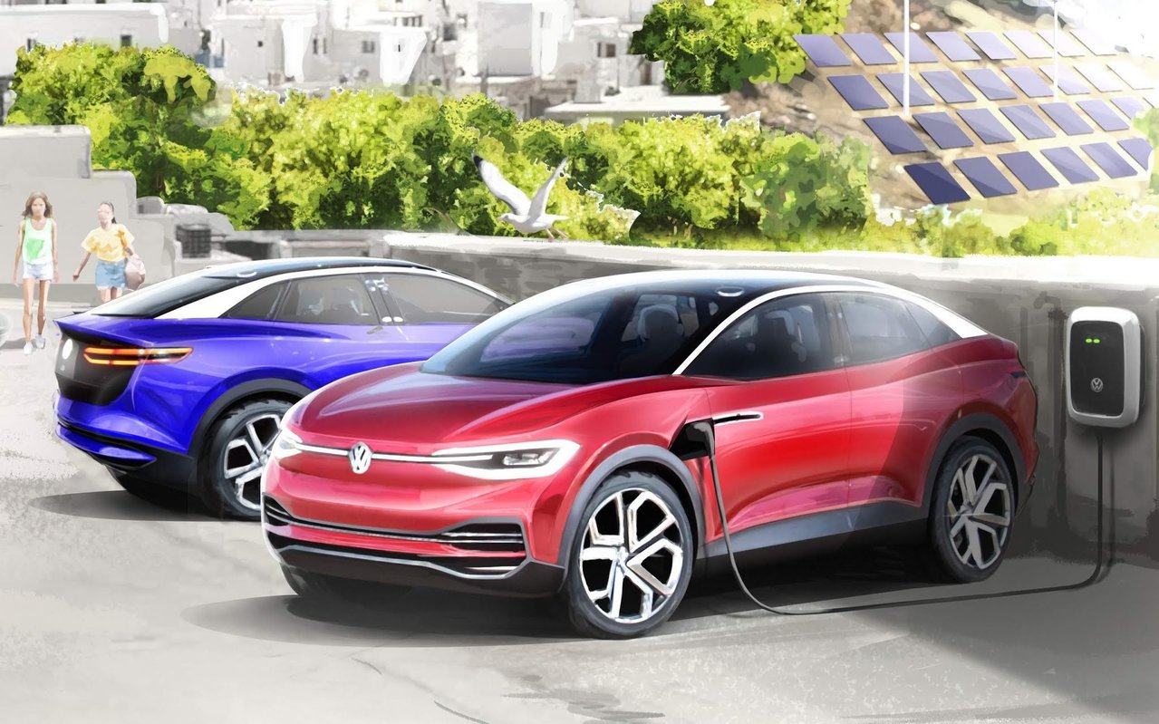Volkswagen - Tesla - carros elétricos