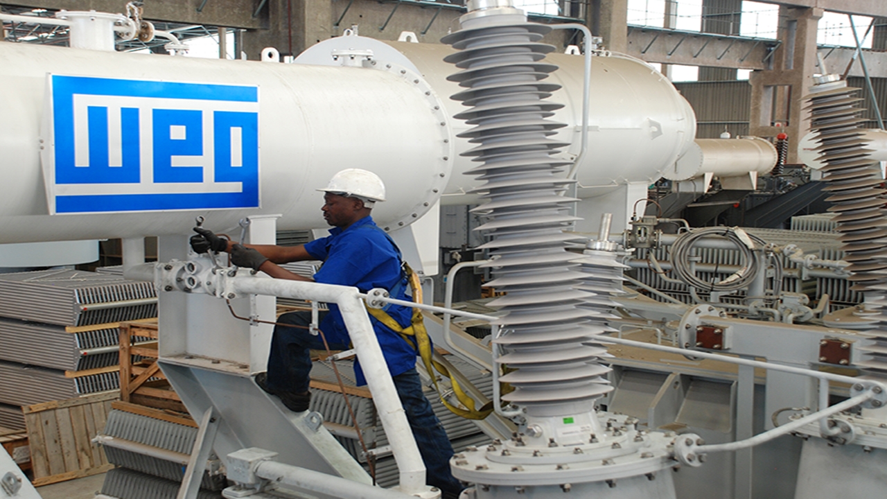 WEG - mineração - ouro - motor - rússia