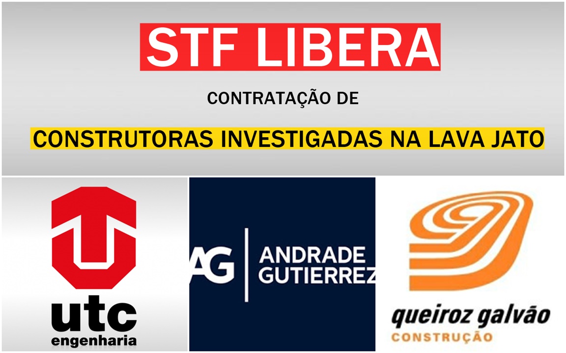 Andrade Gutierrez - Artec - UTC Engenharia - Queiroz Galvão - obras - construtora - vagas - emprego - stf