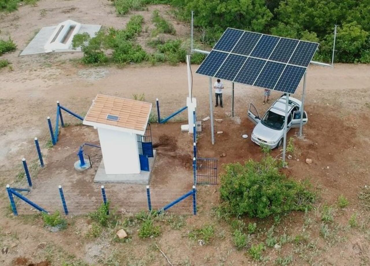 Energia solar - diesel - agronegócio