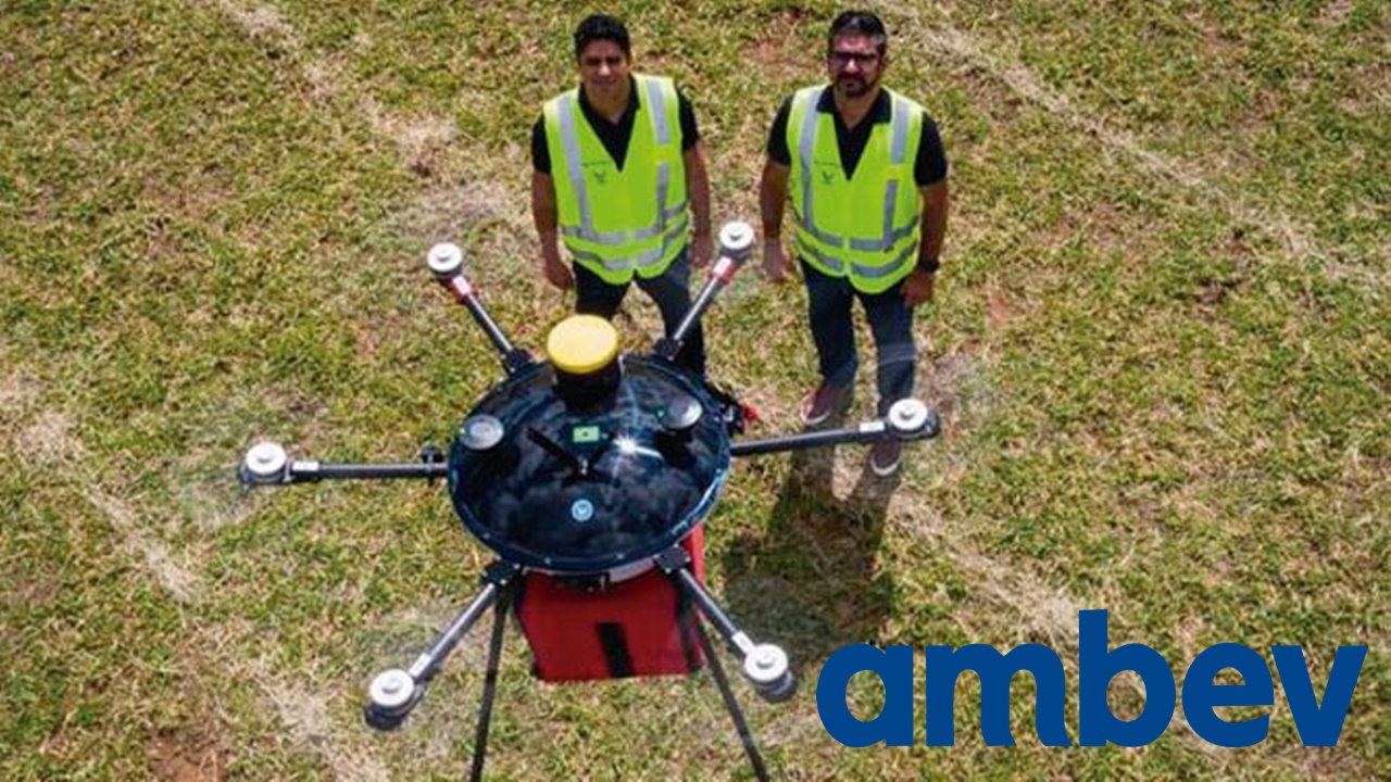Ambev - bebidas - delivery -vagas - emprego - drone - fábrica