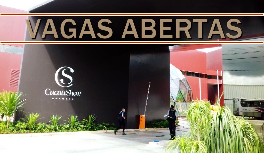 Cacau Show - emprego - vagas - sp - rj - mg - operador - produção
